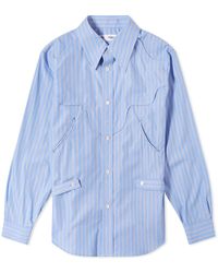 Toga - Stripe Cotton Shirt - Lyst