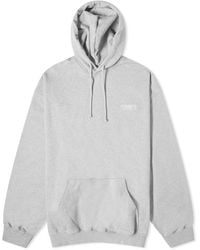 Vetements - Embroidered Logo Hoodie - Lyst