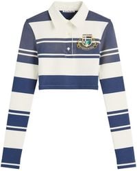 Acne Studios - Euston Cropped Polo Shirt - Lyst