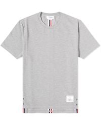 Thom Browne - Back Stripe Pique T-Shirt - Lyst
