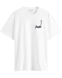 JW Anderson - Jwa Back Print T-Shirt - Lyst