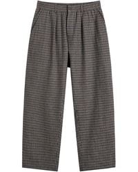 Universal Works - Houndstooth Wool Oxford Pant - Lyst