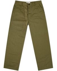Universal Works - Twill Military Chinos - Lyst