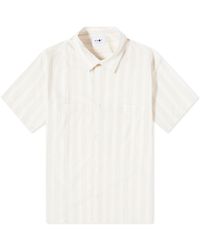 NN07 - Freddy Stripe Short Sleeve Shirt - Lyst