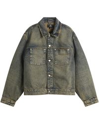 Represent - Denim Trucker Jacket - Lyst