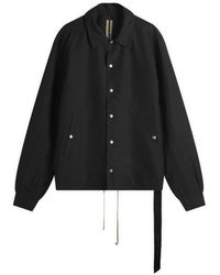 Rick Owens - Snapfront Jacket - Lyst