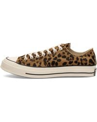 Converse - Chuck Taylor 1970S Leopard Pony Hair Ox Sneaker - Lyst
