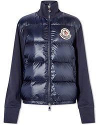 Moncler - Padded Zip Up Cardigan - Lyst