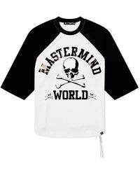 MASTERMIND WORLD - Long Sleeve College Logo T-Shirt - Lyst