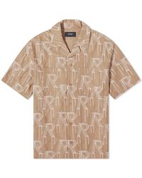 Represent - Embroided Initial Vacation Shirt - Lyst