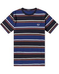 Fred Perry - Bold Stripe T-Shirt - Lyst
