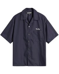 Neighborhood - Solid Hawaiian Shirt - Lyst
