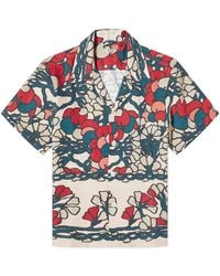 Bode - Garden Lattice Vacation Shirt - Lyst