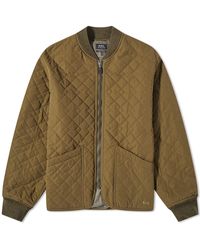 A.P.C. - Arcade Quilted Bomber Jacket - Lyst