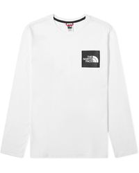 The North Face - Long Sleeve Fine T-Shirt - Lyst