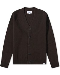 Norse Projects - Adam Lambswool Cardigan - Lyst