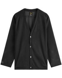 Needles - Mesh V-Neck Cardigan - Lyst
