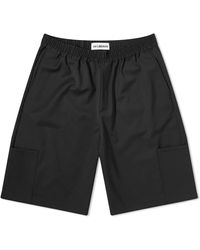 Han Kjobenhavn - Wool Elasticated Wide Leg Shorts - Lyst
