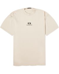 Balenciaga - Small Logo T-Shirt - Lyst