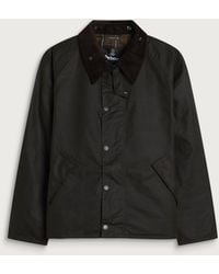 Barbour - Os Transport Wax Jacket - Lyst