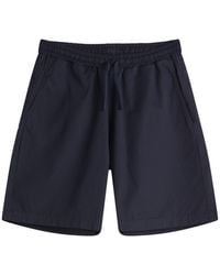Universal Works - Military Shirting Simple Shorts - Lyst