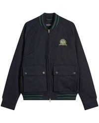 Fred Perry - Tennis Badge Bomber Jacket - Lyst