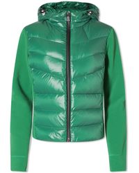 3 MONCLER GRENOBLE - Padded Zip Up Cardigan - Lyst