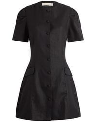 Faithfull the Brand - Emma Linen Mini Dress - Lyst