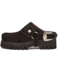 Toga - Suede Chunky Shoes - Lyst