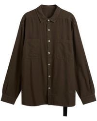 Rick Owens - Jumbo Overshirt - Lyst