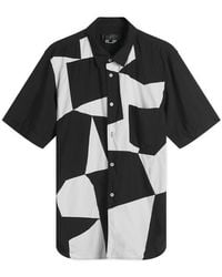 Comme des Garçons - Comme Des Garçons Patchwork Short Sleeve Shirt - Lyst