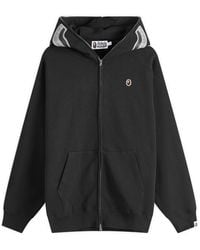 A Bathing Ape - One Point Full Zip Shark Hoodie - Lyst