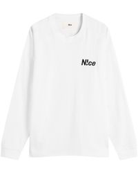 N!CE - Logo Long Sleeve T-Shirt - Lyst