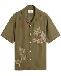 NN07 - Julio Embroidered Short Sleeve Shirt - Lyst