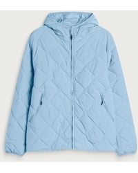 Hiking Patrol - Base Grid Lt Down Hooded Jacket - Lyst