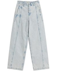 YMC - Displaced Seam Jeans - Lyst