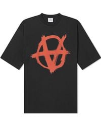Vetements - Double Anarchy T-Shirt - Lyst