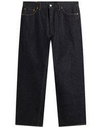 Kaptain Sunshine - Wash Denim Straight Leg Jeans - Lyst