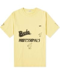 Bode - Professionals T-Shirt - Lyst