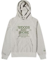 Engineered Garments - Raglan Woods Hoodie - Lyst