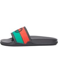 Gucci - Agrado Interlocking G Slides - Lyst