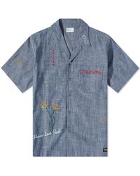 Universal Works - Embroidered Chambray Minari Vacation Shirt - Lyst