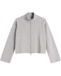 mfpen - Cropped Leisure Zip Up - Lyst