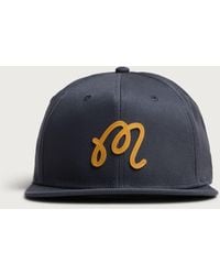 Malbon - M Script Snapback - Lyst
