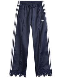 adidas - Firebird Satin Lace Track Pant - Lyst