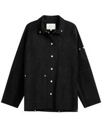 Studio Nicholson - Dash Suede Jacket - Lyst