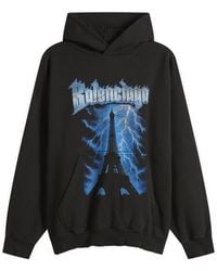 Balenciaga - Metal Merch Paris Hoodie - Lyst