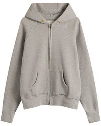 Les Tien - Heavyweight Raglan Zip Hoodie - Lyst