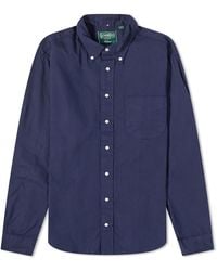 Gitman Vintage - Button Down Overdyed Oxford Shirt - Lyst