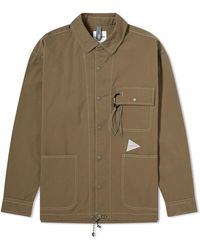 and wander - Dry Ripstop Shirt Jacket - Lyst